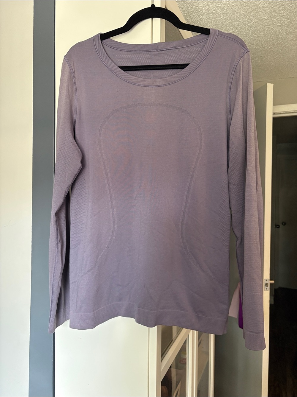 Light Purple Long-Sleeve Women’s Top